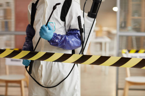 Professional Biohazard technician working in Medford, NY